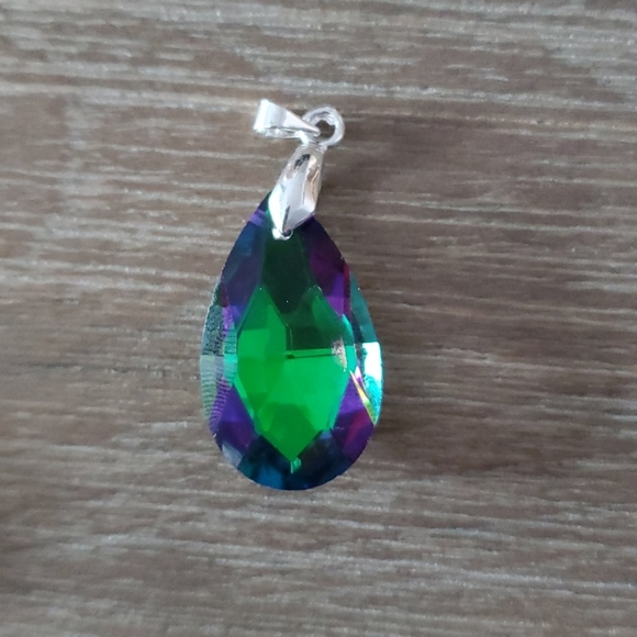 Handmade Crystal Earrings 925 Hooks- Choose Color - Picture 10 of 10